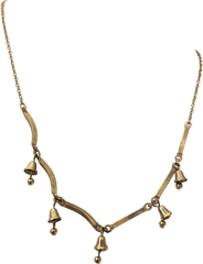 Golden Bell Choker