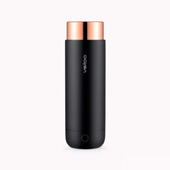 Car heated travel bottle H1 14oz, smart travel mug for car cup holder, keeps beverages hot