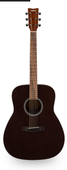 Yamaha Acoustic Guitar FS400C Concert Cutaway Smoky Black