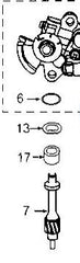 PEUGEOT OIL PUMP SHAFT - 731934
