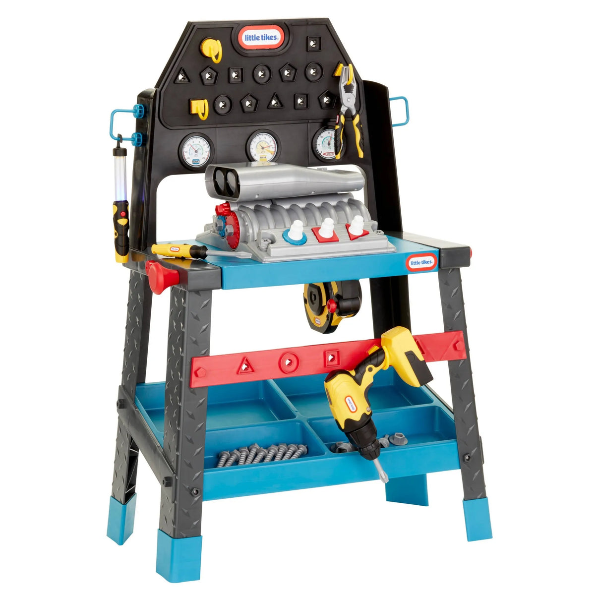 Kids' 2-in-1 Buildin' to Learn Motor/Wood Shop - 72pc