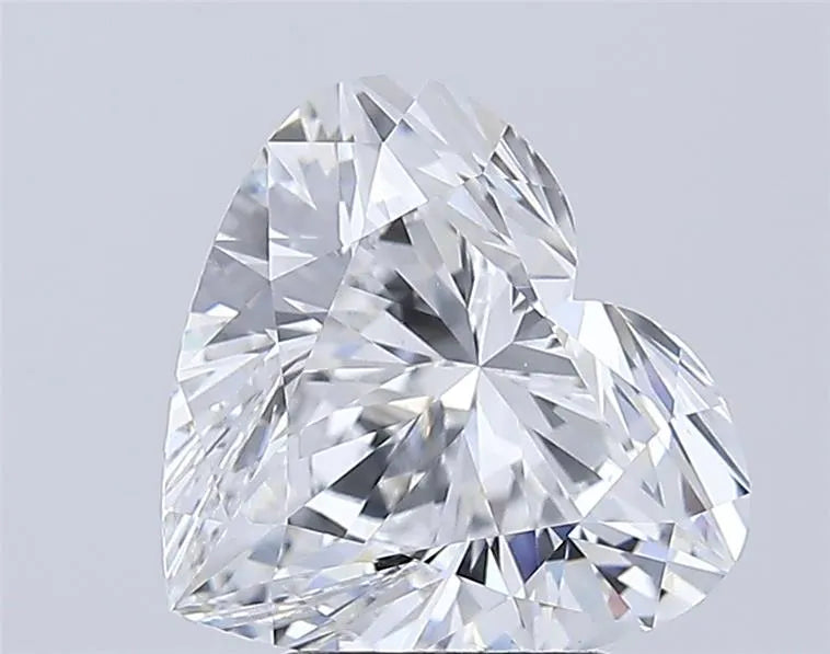 Lab-Grown Heart Diamond - 3.52 Carats, D Color, VVS2 Clarity - Sustainable Luxury and Dazzling Brilliance-IGI·Certified