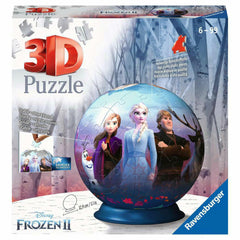 Ravensburger 3D-Puzzle-Ball Disney Frozen 2, dreidimensionales Puzzle, 72 Teile, 11142