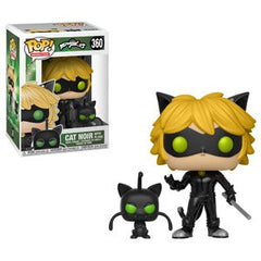 Funko Pop! MIRACULOUS: Cat Noir with Plagg #360