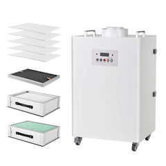 Filtro de aspiración láser Monport 400W 5 capas para grabado y corte láser