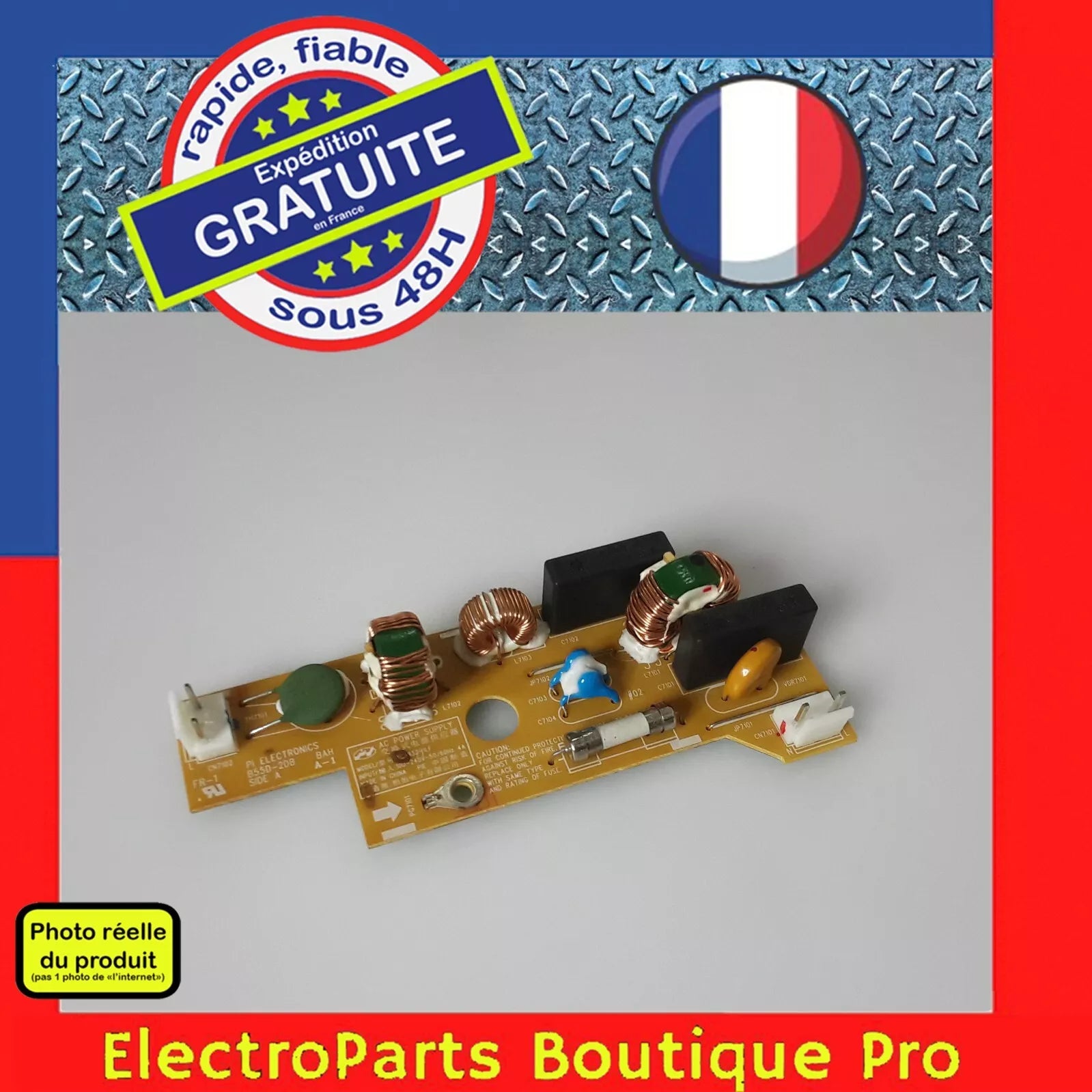 Carte d'alimentation CQC AC9932-1LF  pour Vidéoprojecteur EPSON  H719B