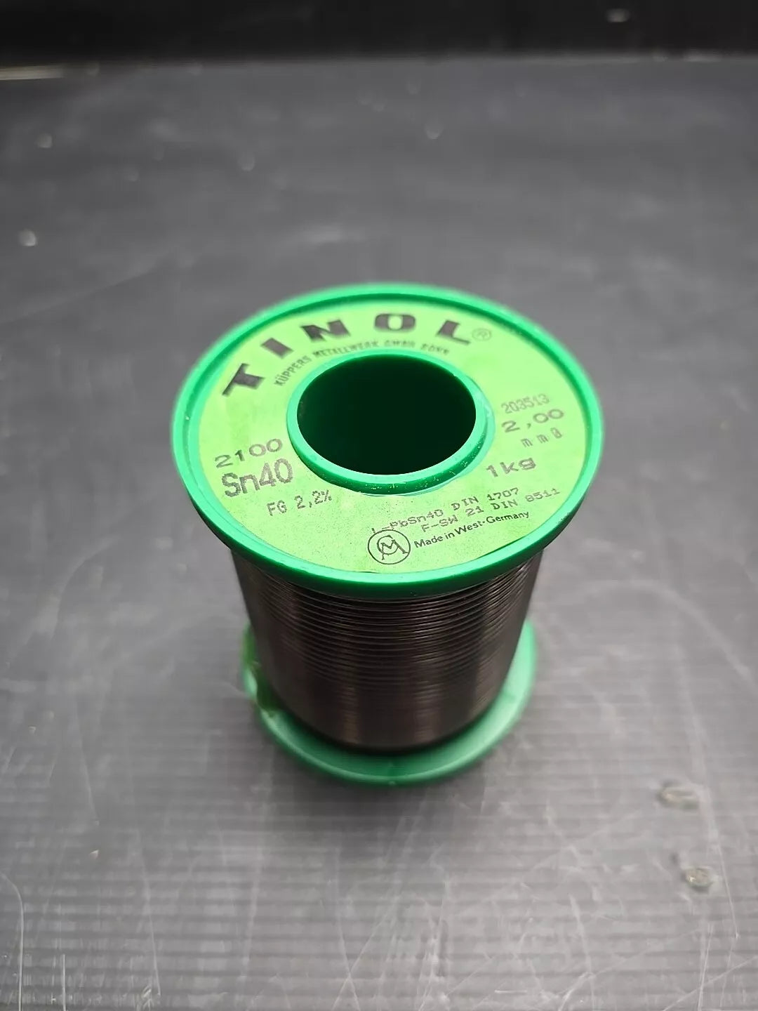 1Kg TINOL LÖTZINN Sn40 2mm Rolle