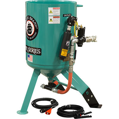 Abrasive Blast Pot, Stationary w/Umbrella, 6.0 cu. ft. (170 L), Pressure Release, Electric (12V DC)