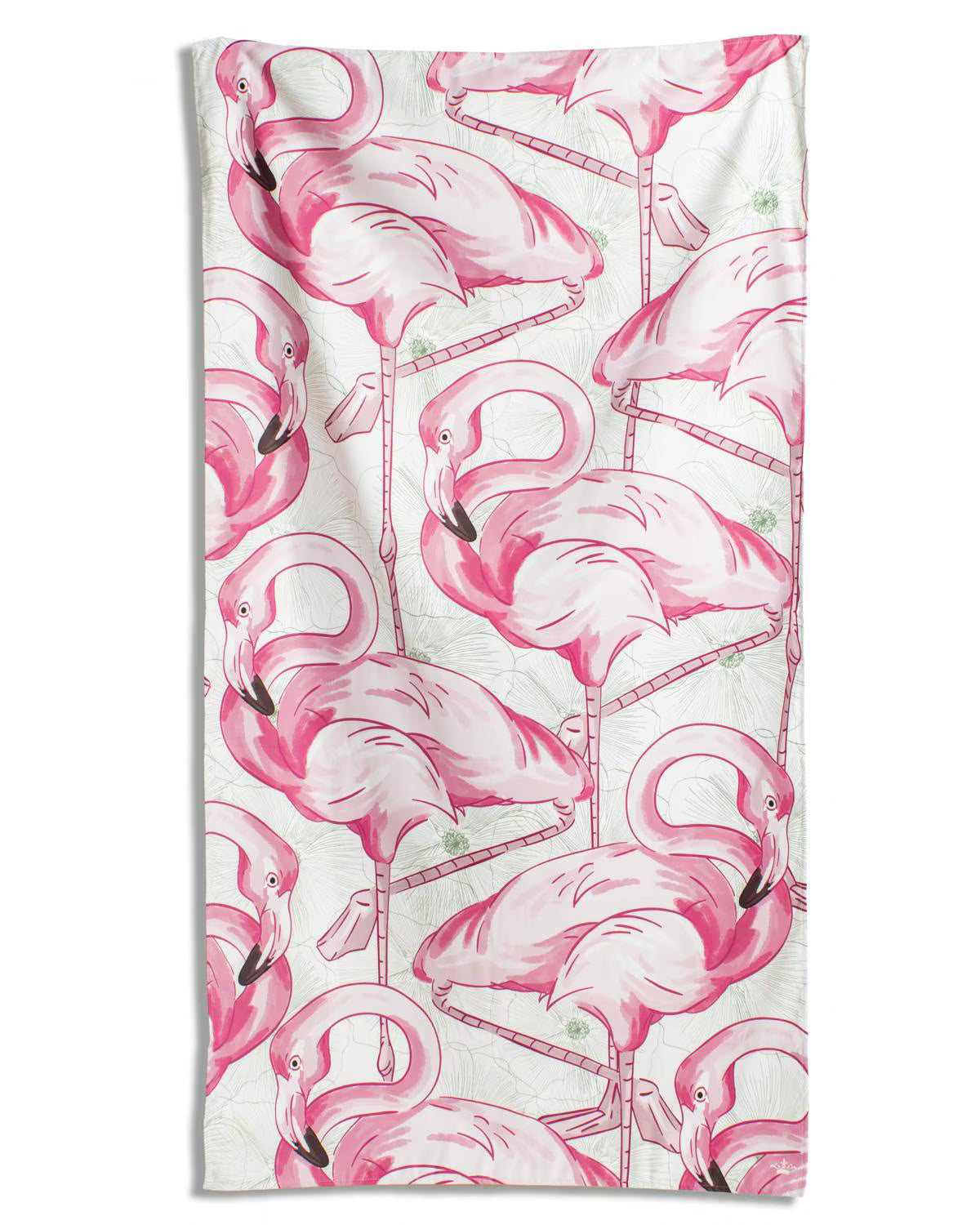 The Royal Standard Bonaire Flamingo Giant Beach Towel