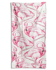The Royal Standard Bonaire Flamingo Giant Beach Towel