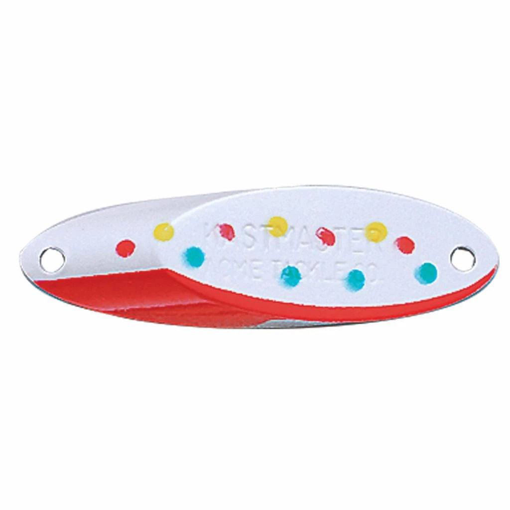 Acme Kastmaster Spoon 1/8 oz. Candy/Pearl Red