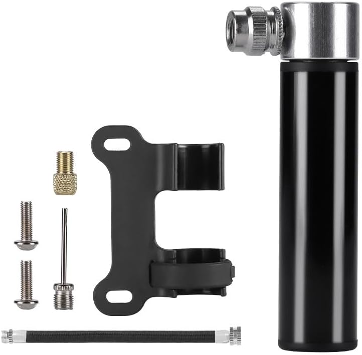 Mini Bike Pump for Trek 1000c Trek 1000WSD Trek 1120 Trek 1200 Trek 1220, 120PSI Mini Hand Pump Portable Bicycle Pump Presta Schrader Valve Universal Bike air Pump for Common Valve Types