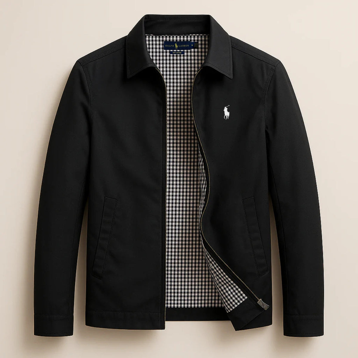 Elegant Jacket with Zip - NEW YEAR SALE