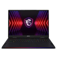 MSI Raider 18 HX Laptop - 45.7 cm (18") - Intel® Core™ i9-14900HX - 32 GB DDR5-SDRAM - 2 TB SSD - NVIDIA GeForce RTX 4090 - Wi-Fi 7 - Windows 11 Pro - Black