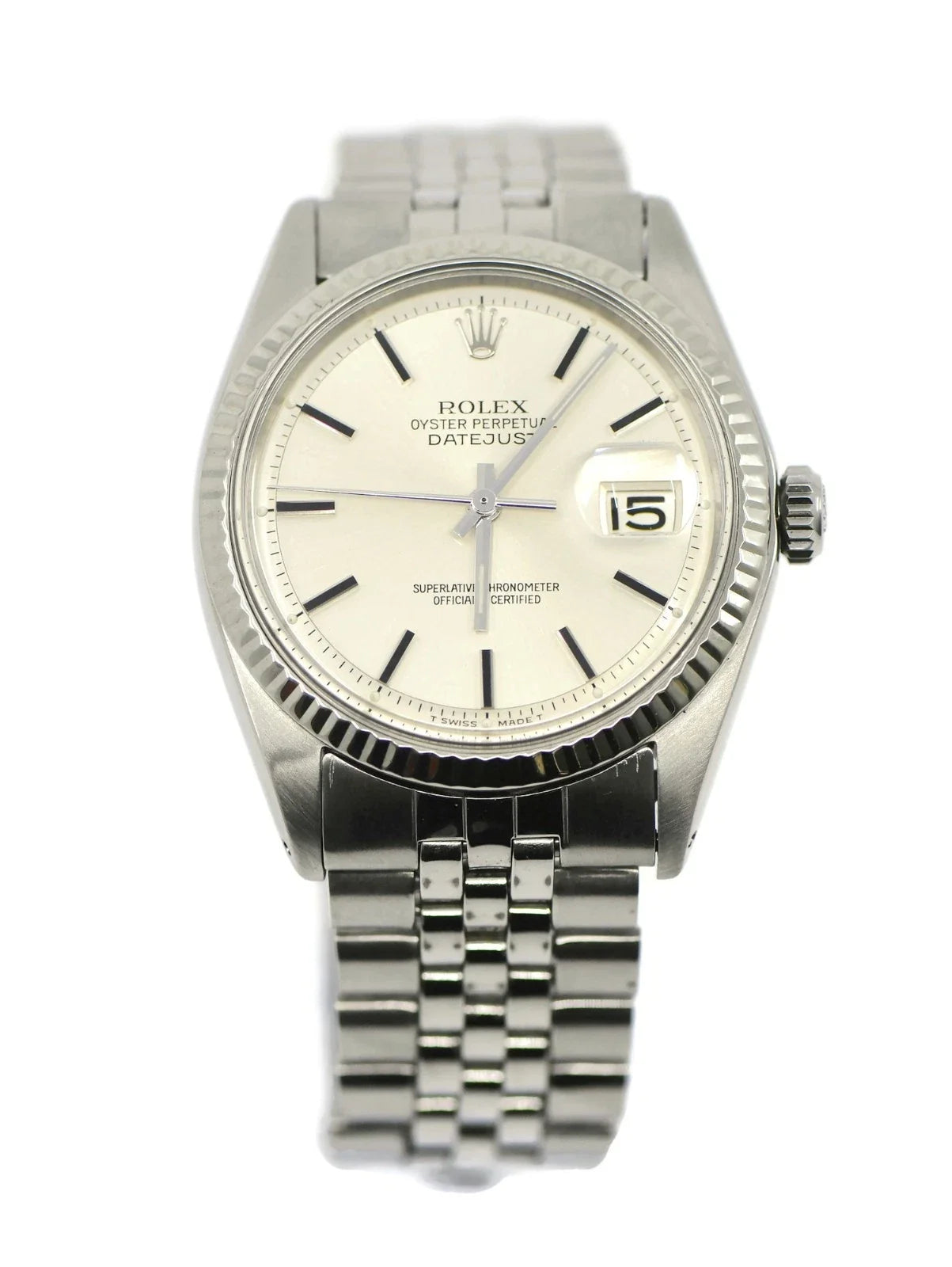 Rolex Datejust Stainless Steel Watch 1601
