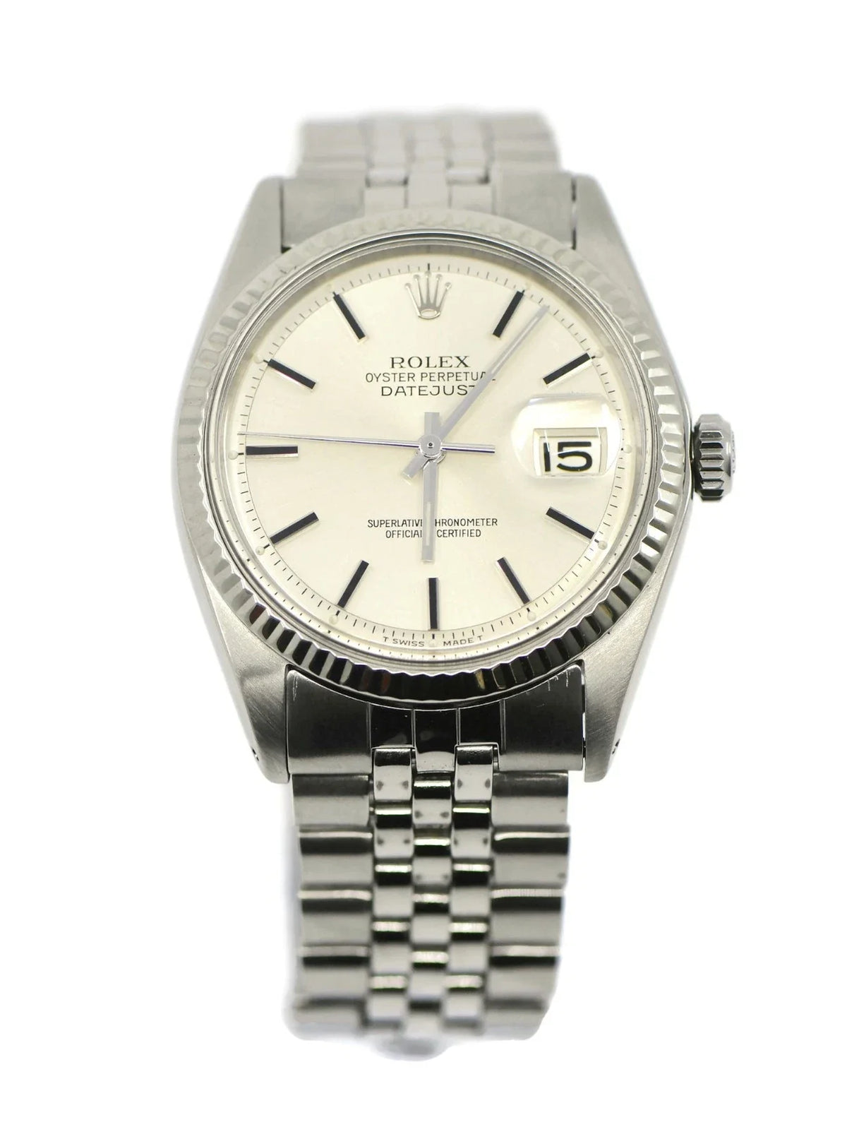 Rolex Datejust Stainless Steel Watch 1601