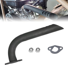 Chikia Mini Bike Straight Pipe Exhaust Kit For Colem-an Predator
