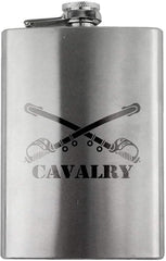 Army Cavalry Branch Military 8oz. Flask flask