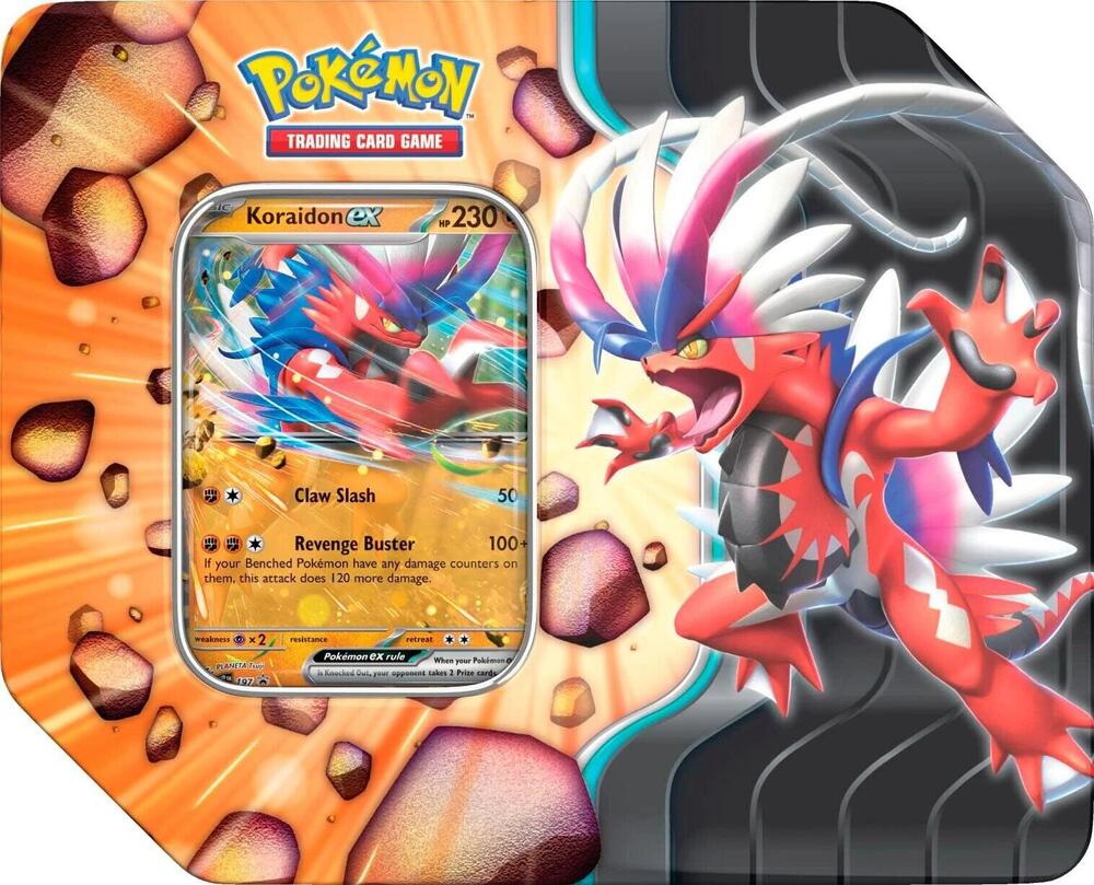 Pokémon TCG : Slashing Legends Tin (Koraidon EX) (Pre Order)