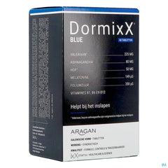 [[locale: nl]] Verpakkingsfoto Dormixx Blue | 40 tabletten | Natuurlijke slaaphulp