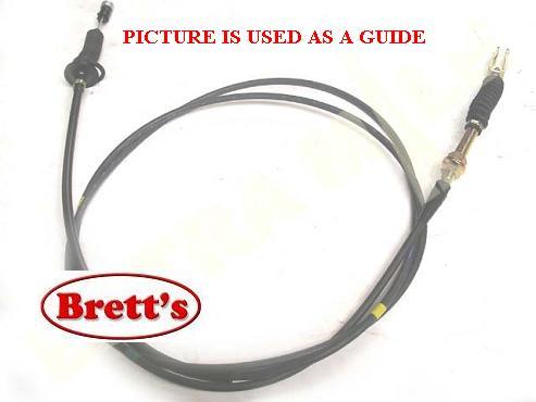 SPEC 14270.305 ACCELERATOR CABLE BE649 1999-2003 ROSA 4D34-3AT4 3.9L    MITSUBISHI FUSO TRUCK PARTS ROSA BUS PARTS ON-LINE MC182185 ML241136  2000 2001 2002 4D34