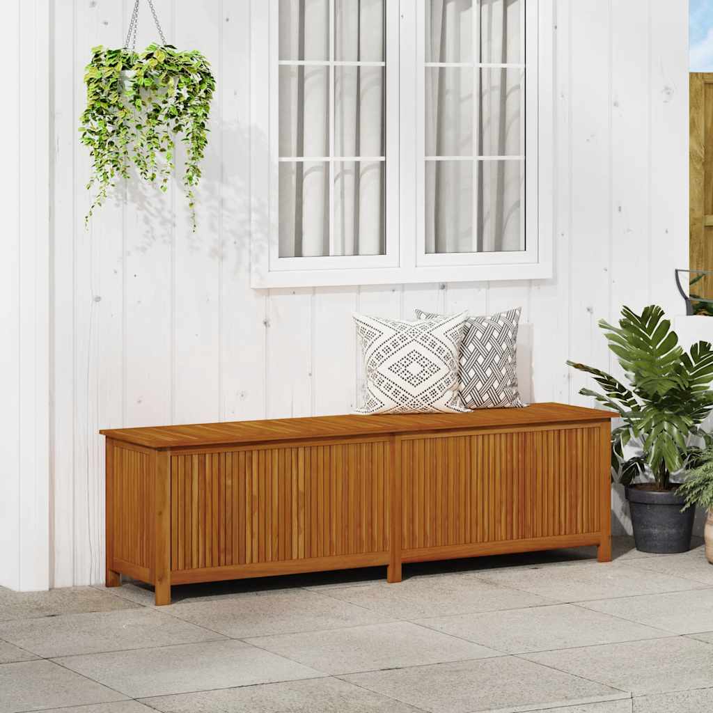 Putekasse 200x50x58 cm heltre akasie