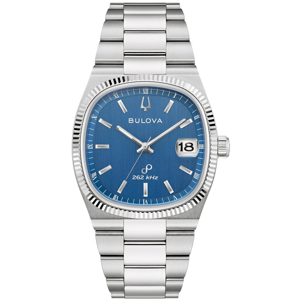 Bulova Silver-Tone Stainless Steel  Dress/Classic Classic Super Seville Mens Watch (042429599789) 96B440