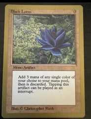 Reve's Magic Card Art: Black Lotus Misprint Mystery