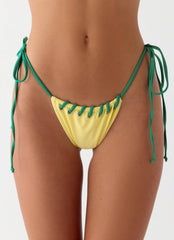 Alvana Bikini Bottoms - Bright Lemon