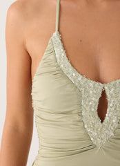 Aminata Maxi Dress - Sage
