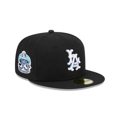 59Fifty Los Angeles Angels Raceway 35th Anniversary Fitted Hat - Gray UV