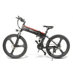 26 IN Electric Folding Mountain Bikes for Adults, 350W with 10AH Removable Battery - CITI ESCOOTER