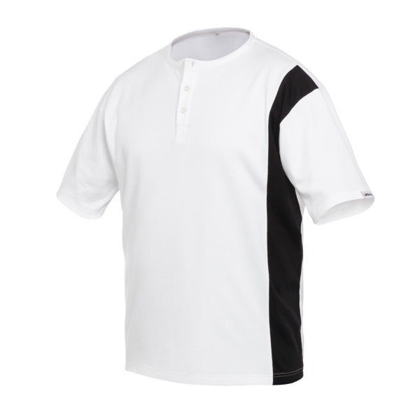 Brillux Maler-T-Shirt mit Knopfleiste Größe S