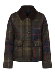Barbour Louden Quilted Jacket Classic Tartan