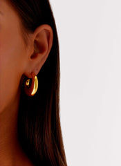Bare Essentials Earrings - Gold