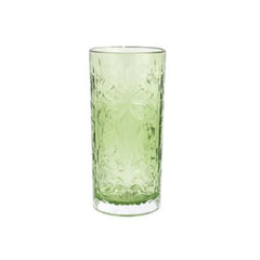 Vietri Barocco Mint Green High Ball Glass