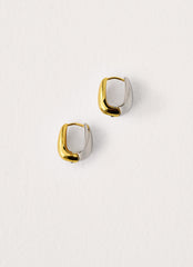 Bella Earrings - Gold/Silver Metal