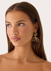 Blooming Light Earrings - Gold