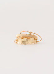 Blossom Stack Bracelets - Gold
