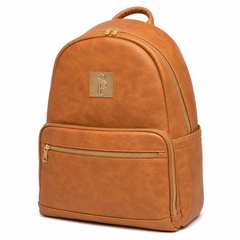Brown Leather Daily Backpack (FLASH SALE) - Sole Premise
