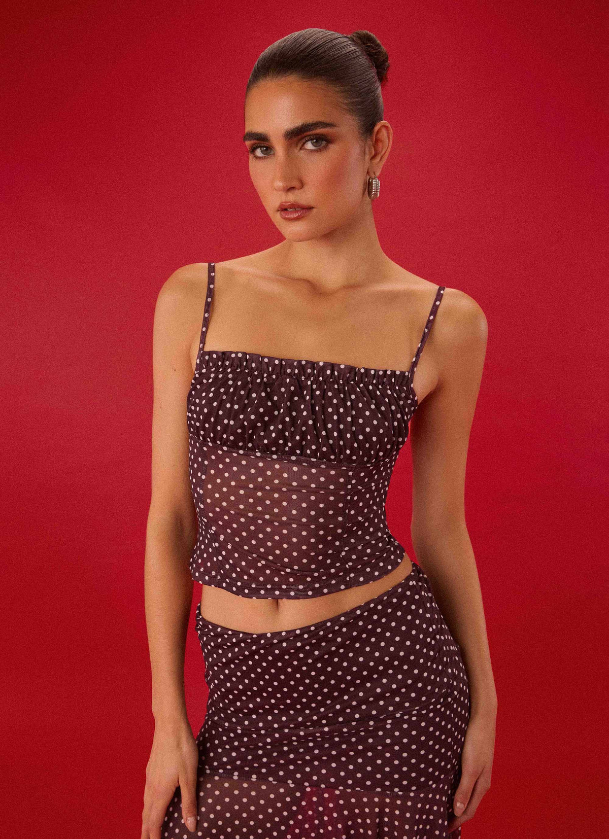 Buffy Top - Burgundy