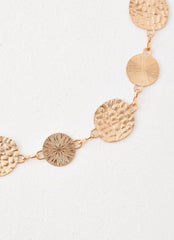 Burnt Sunset Belt - Gold