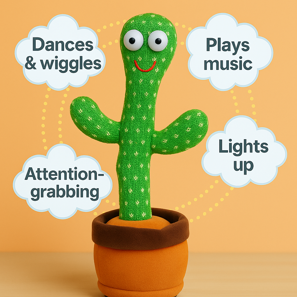dancing cactus toy, the original dancing cactus, dancing cactus, singing cactus toy, dancing cactus toy,