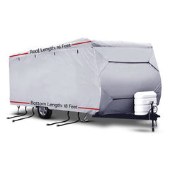 16-18ft Caravan Cover 4 Layer UV Campervan  Water Resistant