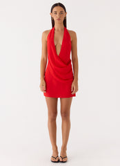 Calanbra Mini Dress - Red