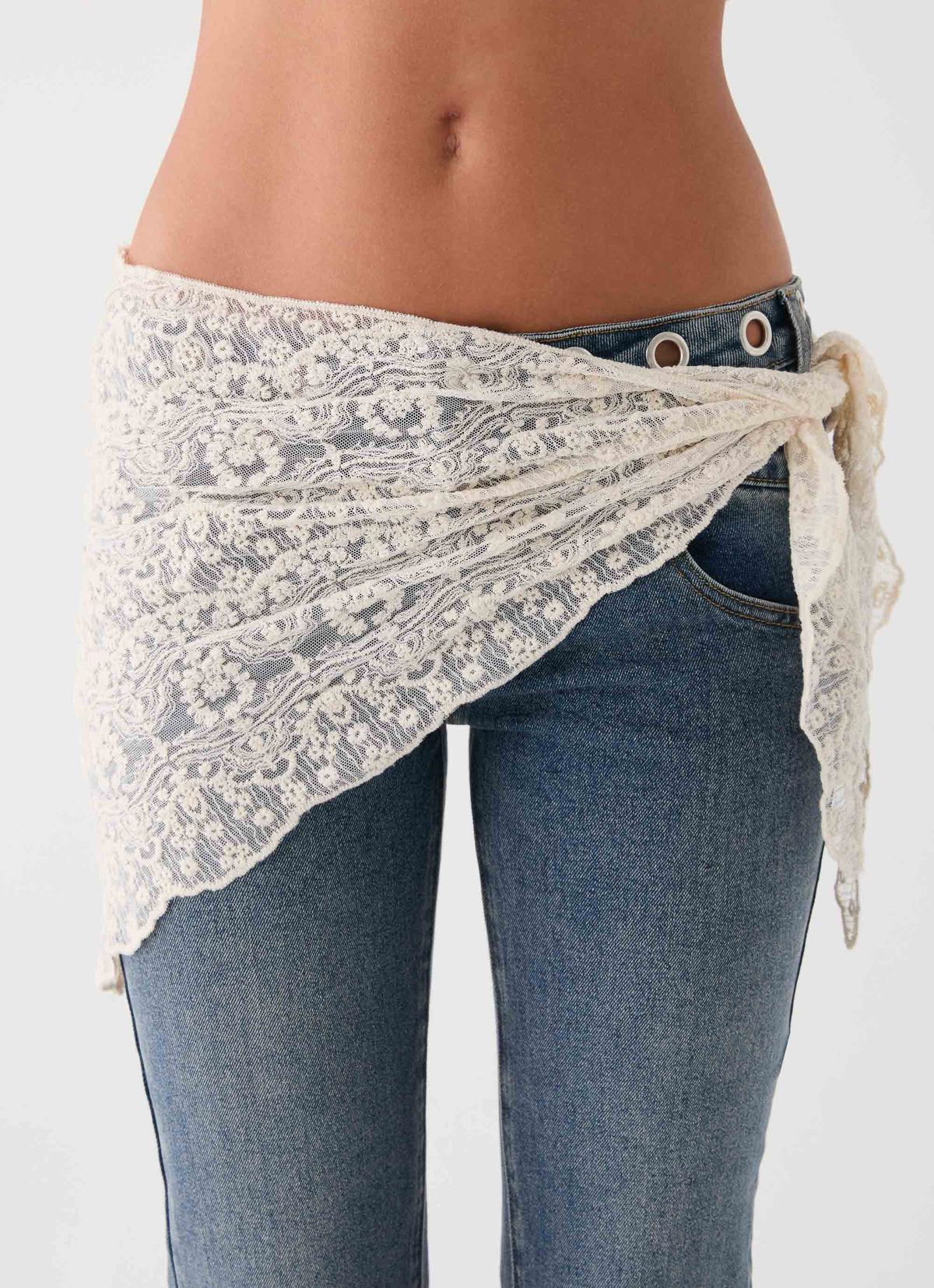 Cinder Scarf - Cream