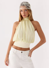 Citrus Squeeze Scarf - Yellow