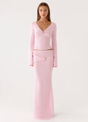 Colipso Long Sleeve Top - Pink