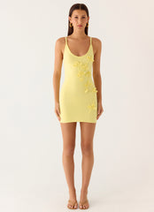 Cottesloe Mini Dress - Yellow