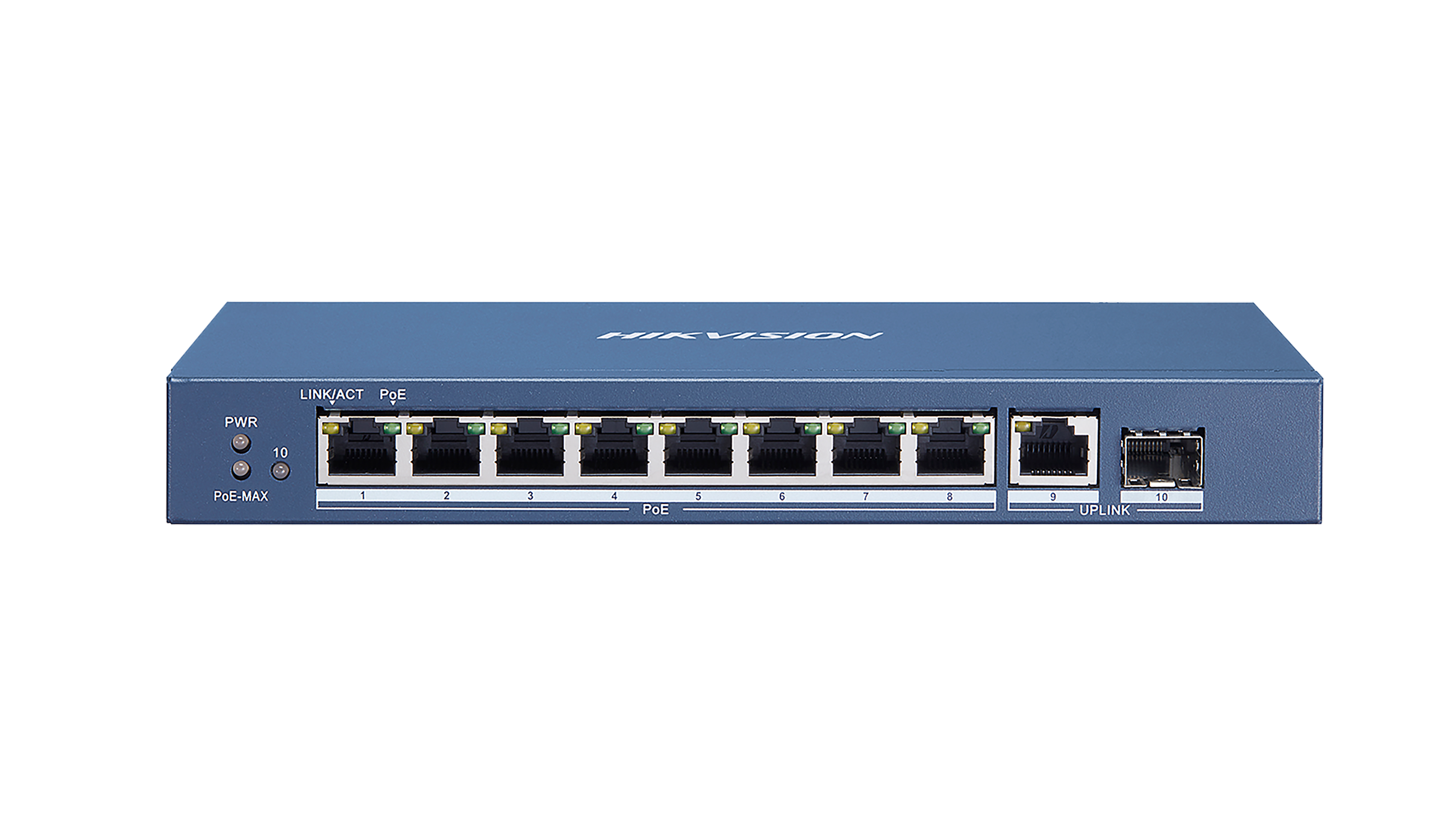 DS-3E0510P-E - 8 Port Gigabit Unmanaged POE Switch